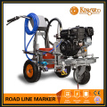 Painting and striping road marking line machine